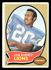 1970 Topps Football Card #75 Lem Barney