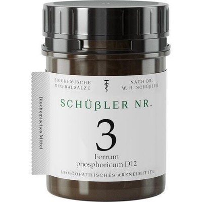 SCHÜSSLER Nr.3 Ferrum phosphoricum D 12 Tabletten 200 St PZN 13576894