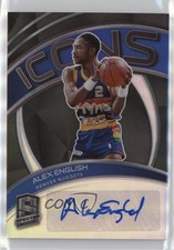 2020-21 Panini Spectra Icons Auto 94/99 Alex English #ICO-AEN Auto HOF 1gt6