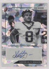 2022 Leaf Pro Set Metal Silver Crystals 14/30 Xavier Hutchinson Auto 0u66