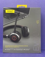  Jabra Evolve 65 MS Stereo USB-A Black Headset