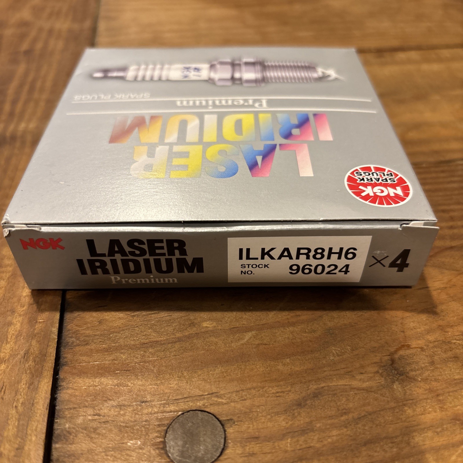 NGK Laser Iridium Set Of 4 Spark Plugs 96024 for Subaru Forester WRX H4 2.0L