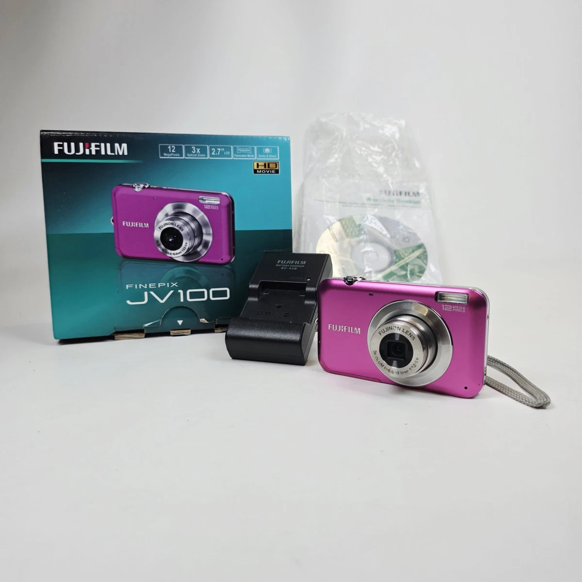 Fujifilm FinePix JV Series 3-9.9x Optical Zoom Digital Cameras for