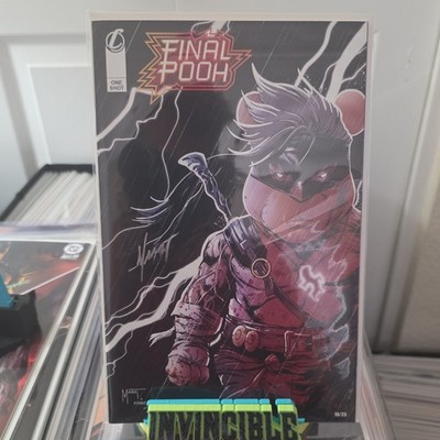 Final Pooh #1  Signed Marat Mychaels Single Issue Comic - lTD 19/25 w/coa