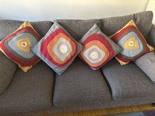 Kandinsky Colour Study style cushion covers x 4