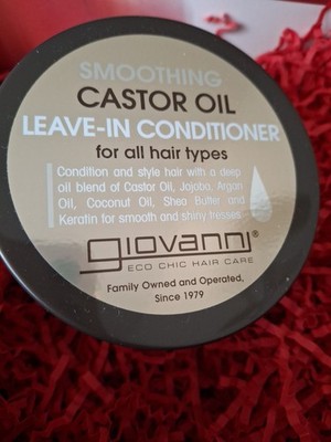 Giovanni Smoothing Castor Oil Leave-in Conditioner 340 ml