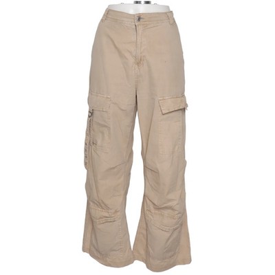 Rita Ora x Primark, Cargohose, Größe: 38, Beige, Baumwolle, Einfarbig #jUP