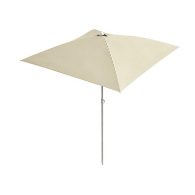 Quadratischer Sonnenschirm Freistehend Freistehender Sonnenschirm Helle Beige