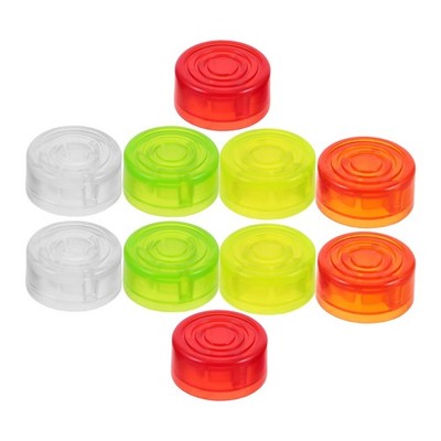 10 Pcs Gitarrenpedalkappen Gitarreneffektkappe Gitarrenpedalfuß -Beschützer