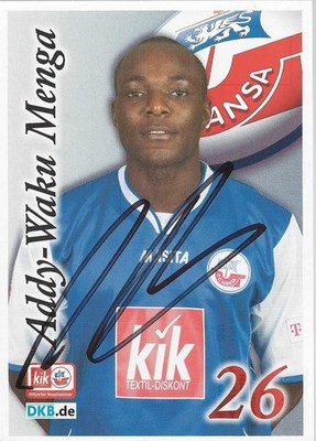 Addy-Waku Menga - ROSTOCK - SAMMLUNGSAUFLÖSUNG - original signiert
