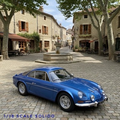 1/18ソリド　Renault Alpine A110 1972-Alpine-Renault-A110-1600S