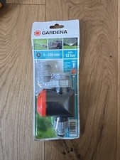Gardena Manual Garden Water Timer Tap Hose Irrigation 5-120 Min 1169-28