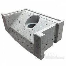 Viadrus U32 Schamottstein unten