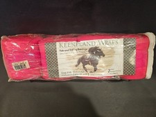 NEW Kneeland Wraps 4 Hot Pink Horse Polo & Training Bandage Standard 9 Feet