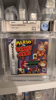 Mario vs. Donkey Kong Nintendo GBA WATA 9.2 A+ FACTORY SEALED MINT RARE VGA