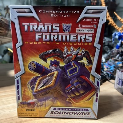 Hasbro Transformer Generation 1 Re-Issue Soundwave Decepticon New Sealed