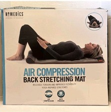 HoMedics BM-AC105 Air Compression Back Stretching Mat Yoga Style w/ Controller