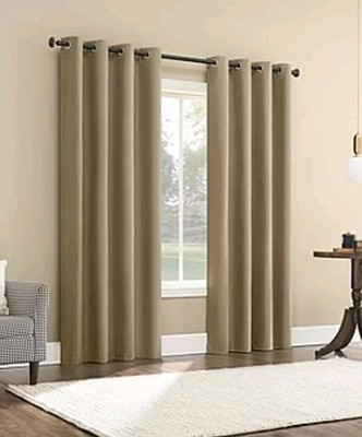 Panel Sun Zero Atmosphere Grommet Top 100% Blackout Curtain  50''X108'' Taupe 