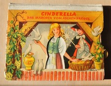 Cinderella - Das Märchen vom Aschenbrödel, Aufstellbuch Carlsen Verlag 1960
