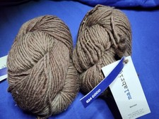 2 Skeins Malabrigo 100 Merino Wool Worsted Coco Yarn