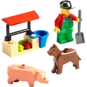 LEGO [City] - Farmer Building Set - Farm Series (7566)
