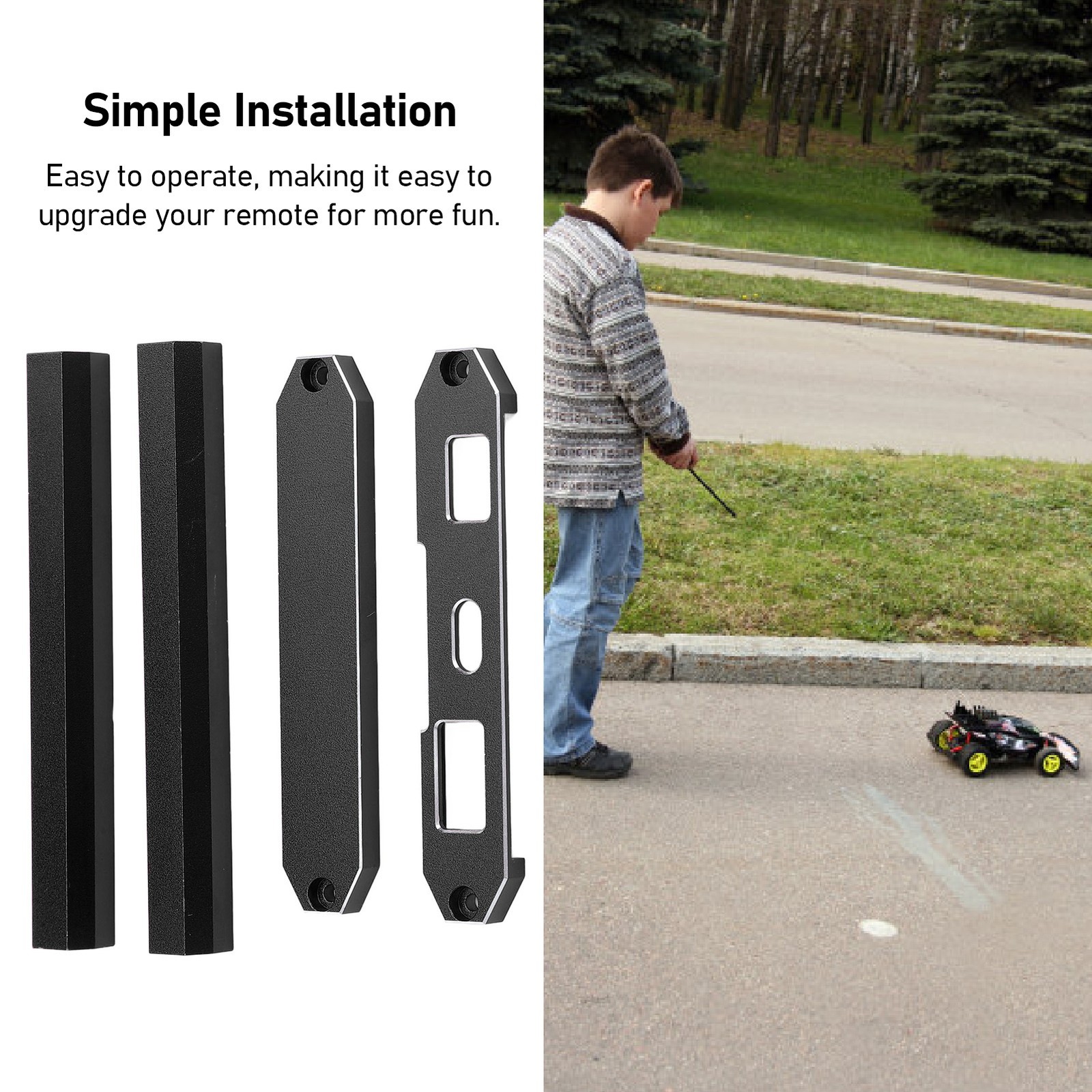 Metal Transmitter Protector Frame High Accuracy Aluminum Alloy Remote Control