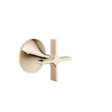 Dornbracht VAIA Wall valve clockwise closing 1/2" Champagne 36607809-47