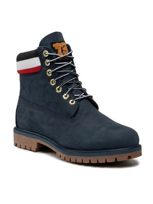 TIMBERLAND BOOTS  Stiefel gr.41 HERITAGE 6 IN WATERPROOF Navy Blau Herren