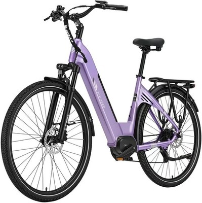 TTGO C7 SE Elektrofahrrad 250W BAFANG Mittelmotor 18AH 28'' City eBike Bis 140 KM