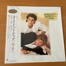 WHAM MAKE IT BIG JAPAN LP OBI 28-3P-555 SHRINK GEORGE MICHAEL