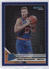 2019 Panini Donruss Rated Rookie Blue Infinite 14/35 Ignas Brazdeikis #241 0s5s