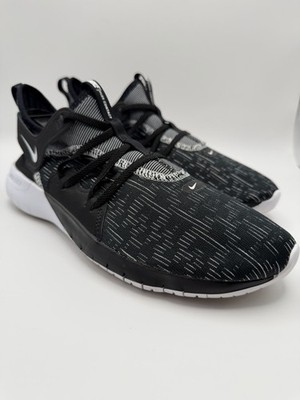 Nike Flex Contact 3 Womens Size 8.5 Black White Running Training Shoes 