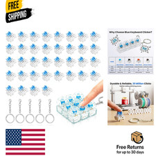 36PCS Clickers for 3D Prints,3-Pin Mechanical Keyboard Switches Replacement