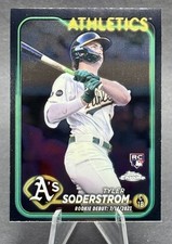 2024 Topps Chrome Update Series - Tyler Soderstrom Rookie Debut #USC22 (RC)