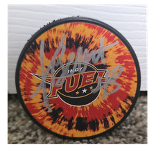 InGlasCo Indy Fuel ECHL Hockey Puck Autographed Andrew Bellant #43