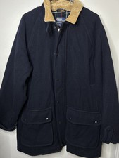Polo Ralph Lauren Double Closure Chore Jacket Size Large Flannel Lined Corduroy