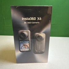 Insta360 X6 120MP 8K 360 Action Camera CINSAXA (New) Sealed