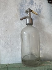 Alte Siphonflasche Sodaflasche Shabby Chic Vintage Glas