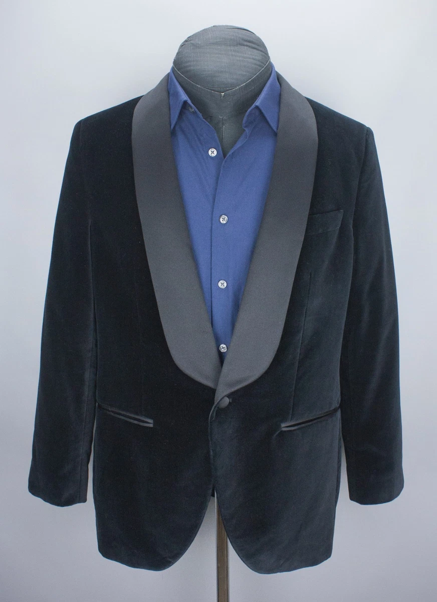 ジャケット・アウター 00s Velvet Coat Shawl Collar Belted 25+ Men's Mens Velvet Collar Coats & Jackets for sale | Updated