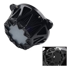 Black Cross Air Cleaner Filter For Harley M8 114 Softail 2018-2024 Touring 2017+