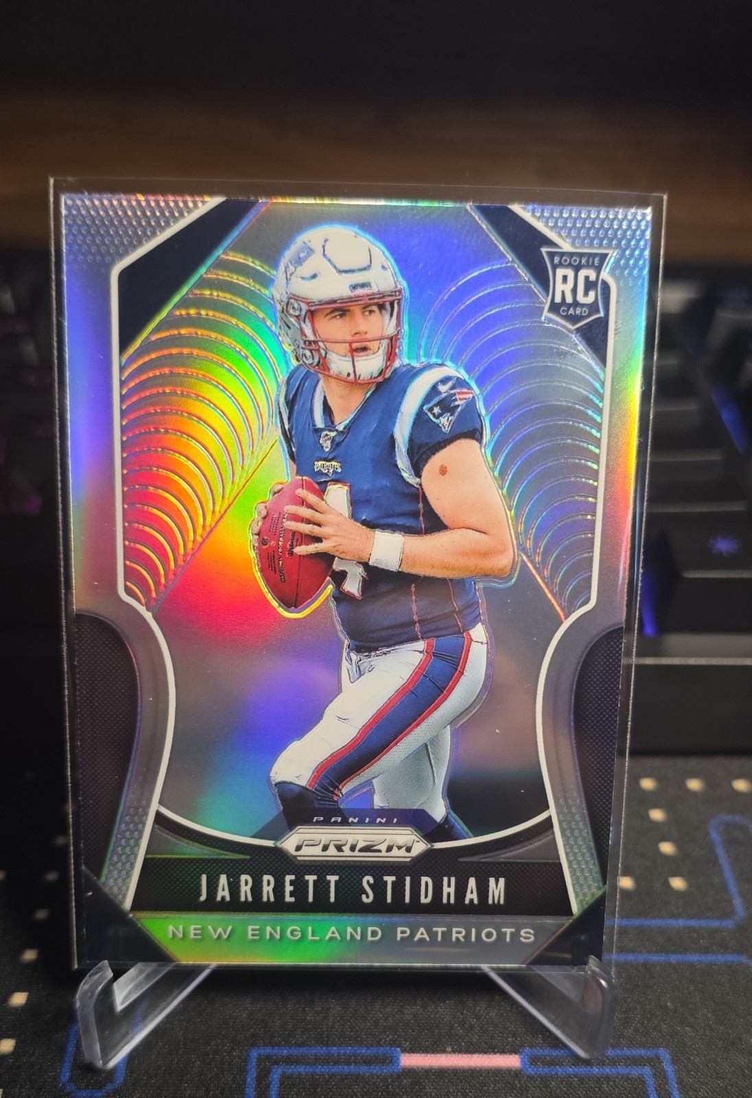 2019 Panini Prizm - Rookies Jarrett Stidham #308 Silver Prizm (RC)