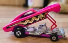 1971 MATCHBOX LESNEY SUPERFAST No 70 DODGE DRAGSTER SNAKE CAR PURPLE BASE NO BOX