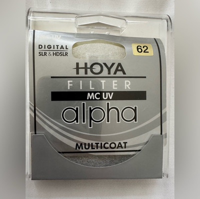 62mm Hoya Alpha MC UV Multicoated Digital Protection Filter Canon, Nikon