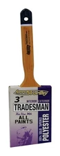 ArroWorthy 6022 3 Tradesman Nylon Polyester Angle Sash Paint Brush 3 in.