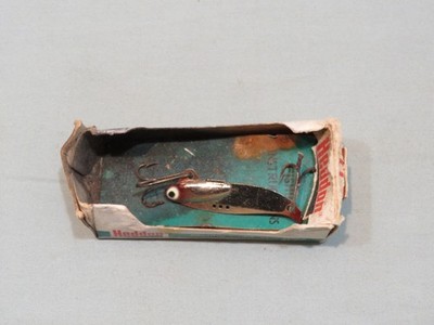 Vintage Heddon Sonar 431 1/4 oz Class Fishing Lure w/Orig Box, Lot #1