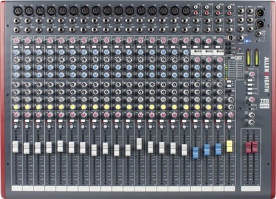 ALLEN & HEATH ZED-22FX 19-KANAL DJ PA MIXER STUDIO MISCHPULT EFFEKT EQ FX USB