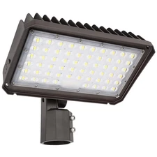 200W LED Flood Light with Dusk-to-Dawn Photocell, 200W/150W/100W Adjustable S...