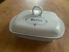 Kathis Boutique, Original historisch Porzellan Warnecke, Kronester, Butterdose