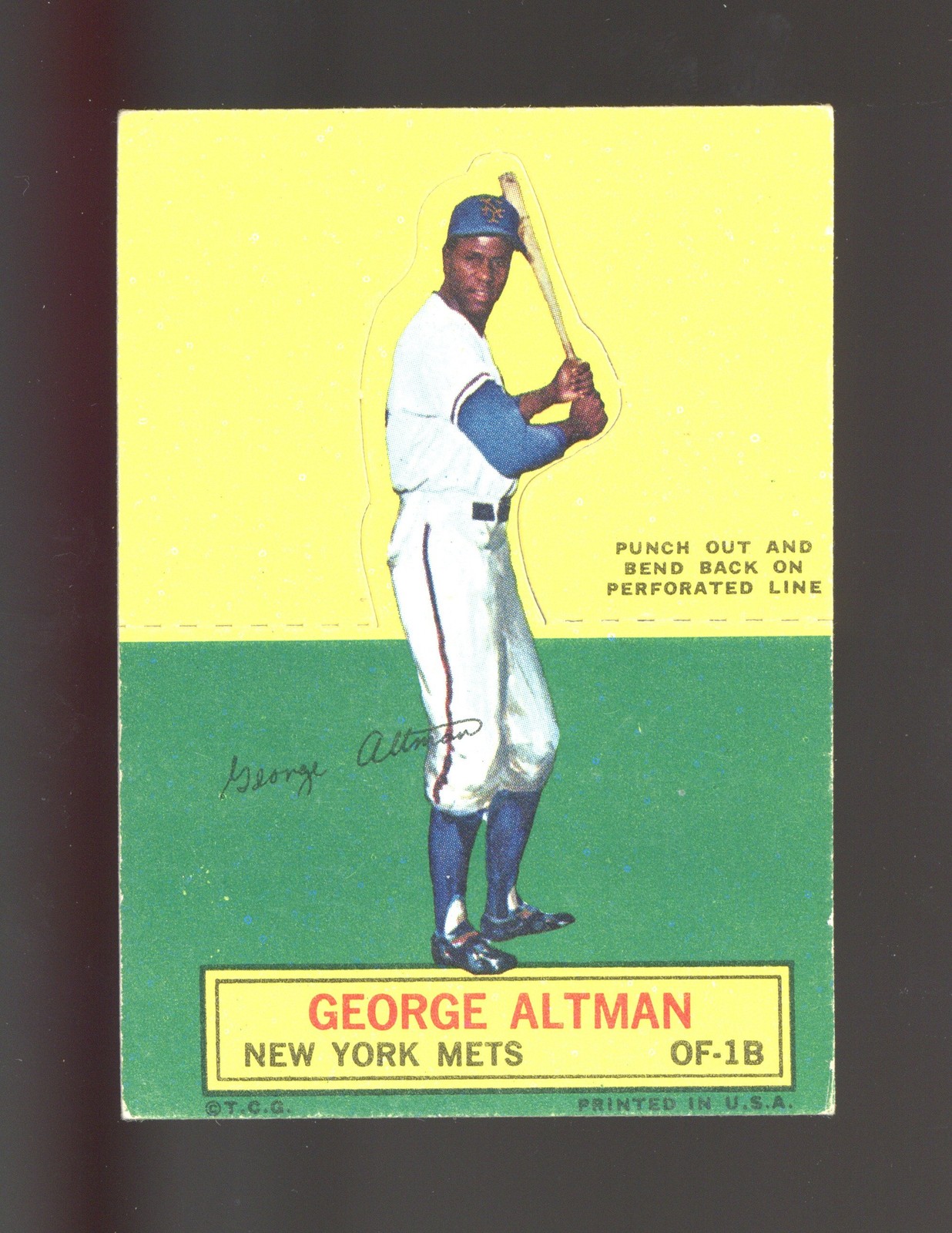 George Altman Baseball Cards 1964 Topps Stand Up trading card — raw and PSA graded price guide