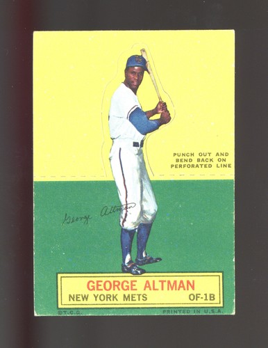 George Altman 1964 Topps Stand Up card
